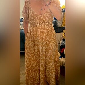 Free People maxi dress.
